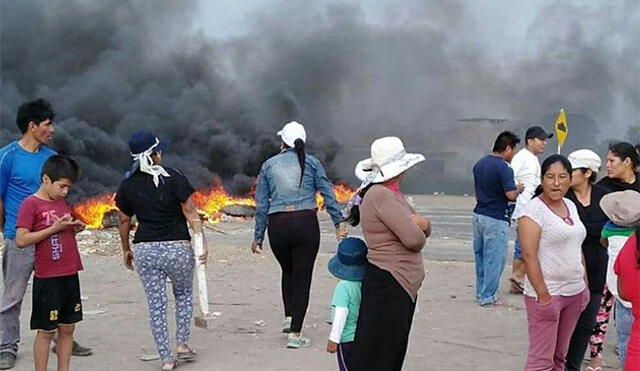 Protestan contra empresa que administra Pasamayo