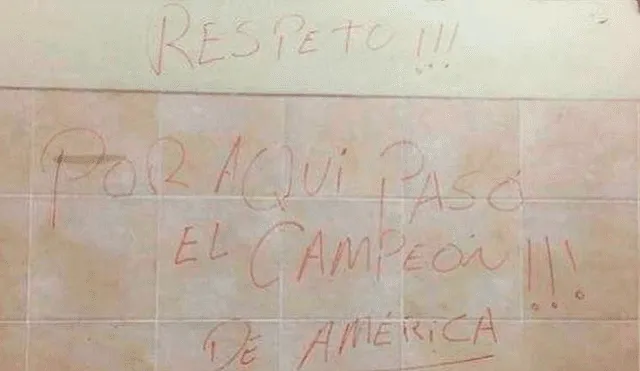 Revelan qué jugador chileno escribió el polémico mensaje en el Estadio Nacional