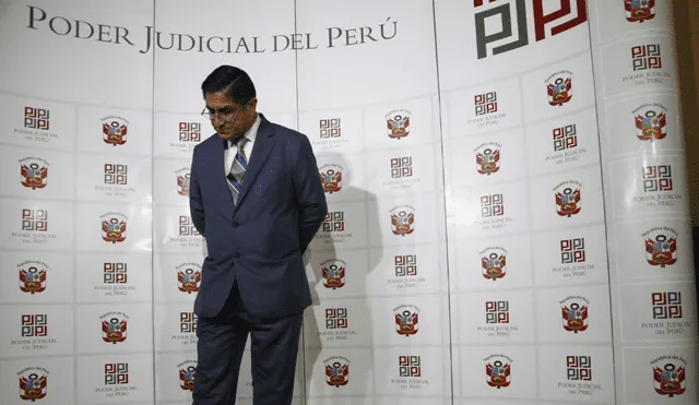 Juez César Hinostroza denuncia ser víctima de amenazas de muerte