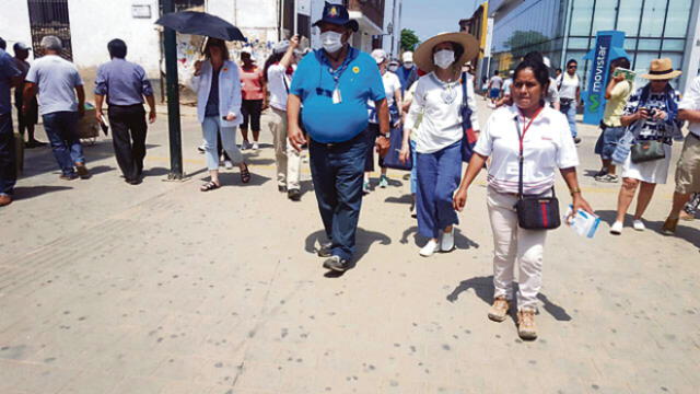 Escasa presencia de turistas en Trujillo durante feriados por Semana Santa