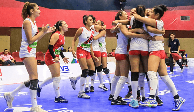 Selección de voley femenina venció 3-0 a Puerto Rico y se llevó la Copa Panamericana Sub 18