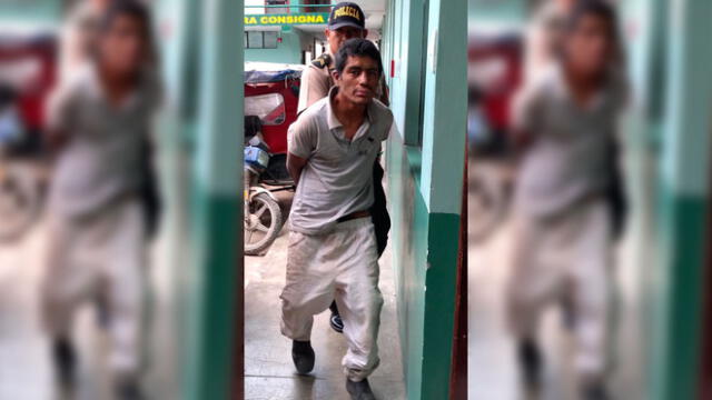 Chiclayo: drogadicto agrede y desgarra uniforme de policía interventor