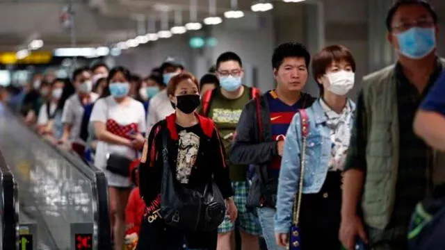 El coranovirus de Wuhan elevó las medidas de control en los aeropuertos. Foto: EFE