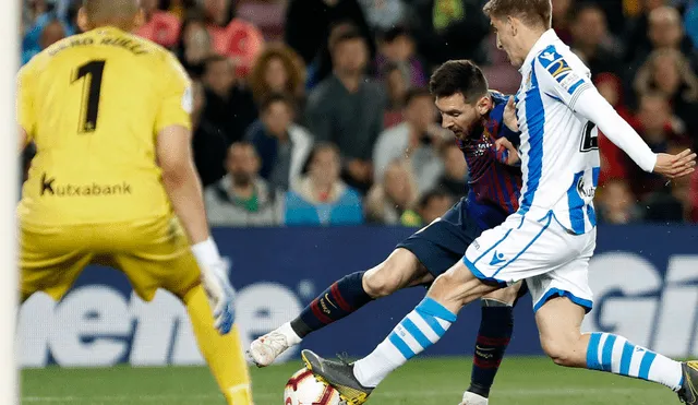 Barcelona, con Messi, derrotó 2-1 a la Real Sociedad por la Liga Santander [RESUMEN]