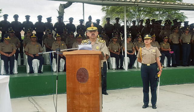 Piura: General Luis Bisso anuncia cambios de jefes policiales para las próximas semanas