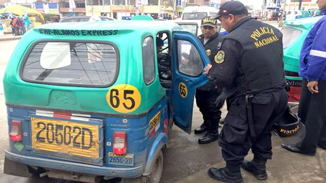 VES: mototaxis informales fueron llevados a depósito municipal