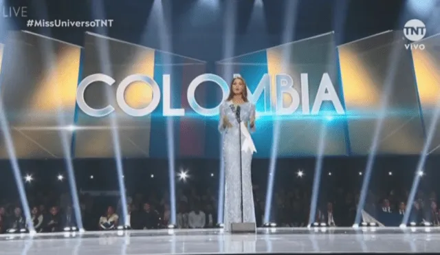 Miss Colombia y Miss Brasil