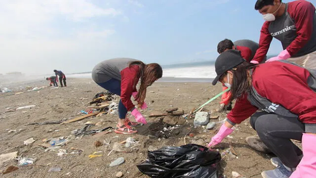 Callao: recogen más de 10 mil kilogramos de basura en la playa Márquez 