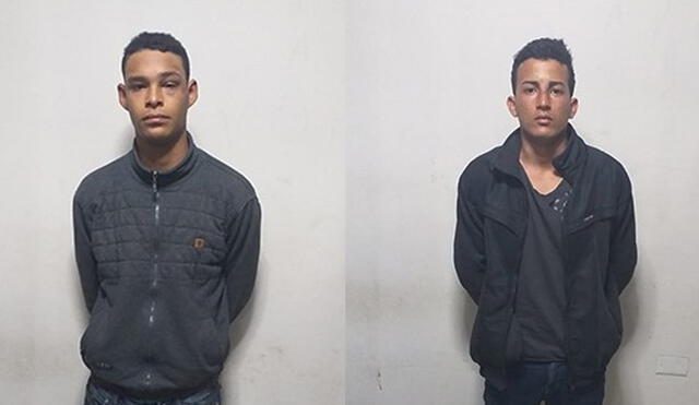 Los detenidos fueron identificados como Freddy José Pérez Parra y Moises David Díaz Peña.