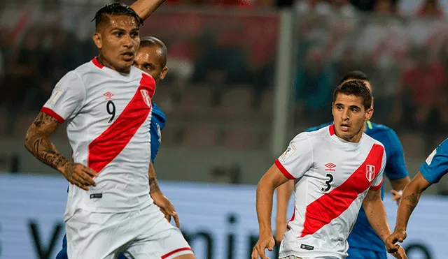 Aldo Corzo, lateral derecho de la selección peruana, se refirió a la no convocatoria de Paolo Guerrero.