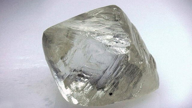 El diamante es el segundo más importante hallado durante este año. Foto: Alrosa /referencial