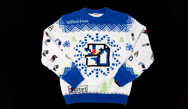 El suéter es original de Microsoft y parte de las ganancias se destinarán a la Girl Who Code. Foto: Microsoft
