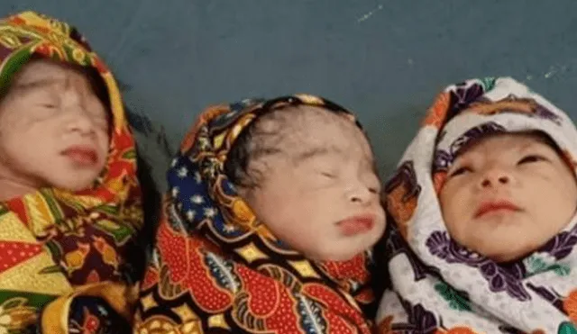 YouTube: mujer sobrevive a terremoto en Indonesia y pudo dar a luz a trillizos [VIDEO] 