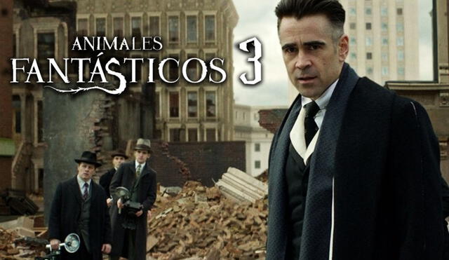 A pesar de los rumores, Colin Farrell volverá a Fantastic beasts 3. Foto: compocisión/Warner Bros