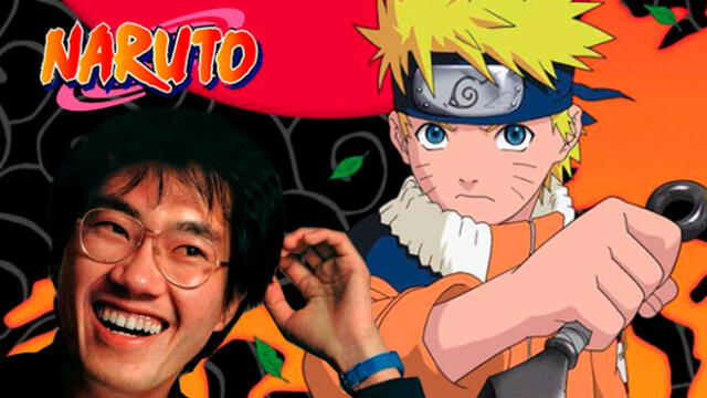 Akira Toriyama dibuja a Naruto en su estilo. Créditos: Composición