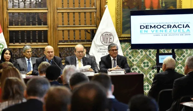 Conferencia Internacional por la Democracia en Venezuela será en Lima. Foto: Andina