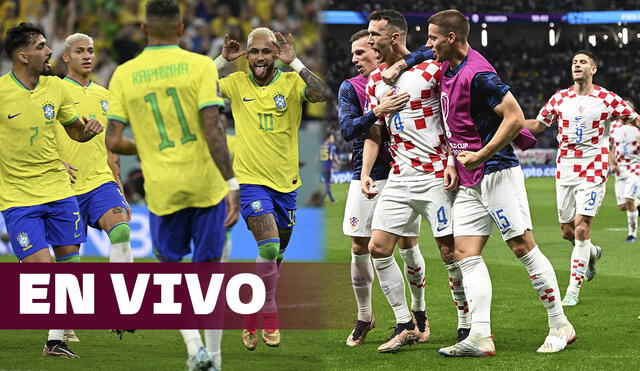 Brasil vs. Croacia: el ganador avanzará a semifinales del Mundial Qatar 2022. Foto: composición de La República/AFP