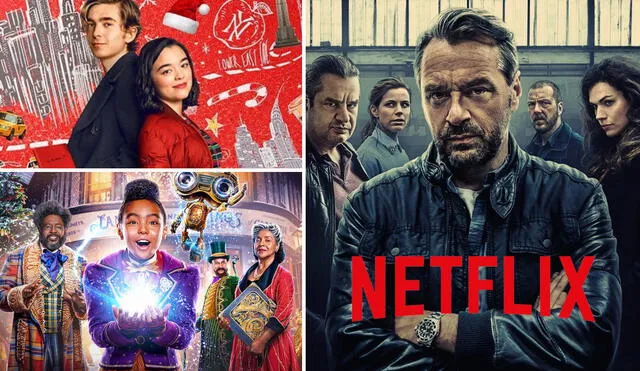 Variedad de Series y películas llegarán vía streaming. Foto: composición / Netflix