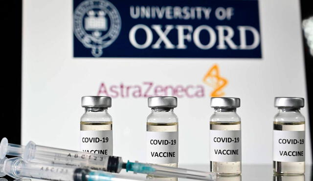 El preparado de Oxford/AstraZeneca es más fácil de almacenar ya que se puede mantener en una nevera normal. Foto: AFP