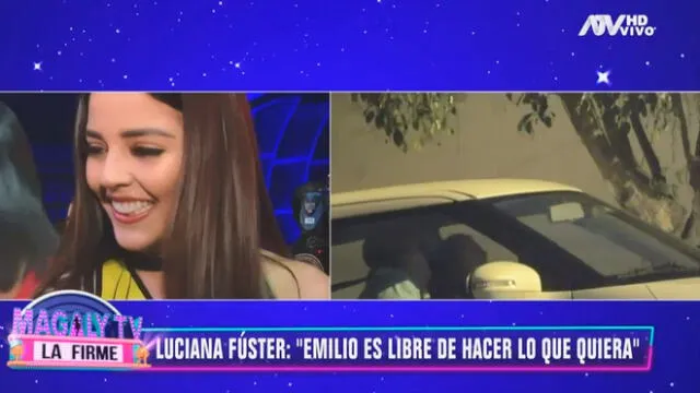Luciana Fuster y su reacción tras ver a Emilio Jaime con otra mujer [VIDEO]