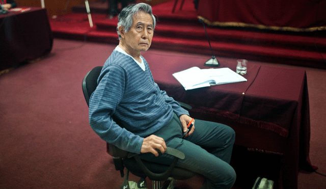 La foto de Alberto Fujimori antes de regresar a prisión 