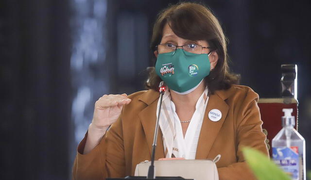 Pilar Mazzetti fue designada ministra de Salud en julio de este año durante el gobierno de Martín Vizcarra Foto: Presidencia