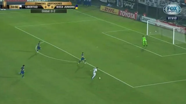 Boca Juniors vs Libertad: Oscar Cardozo anotó el 1-0 que ilusionó a los paraguayos [VIDEO] 
