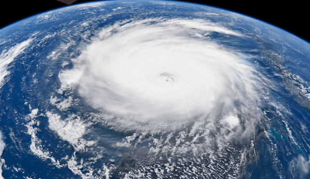 Huracán Dorian: video viral compara el ojo de los huracanes de categoría 5