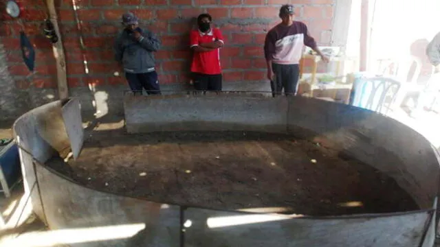 La Policía intervino a los sujetos dentro de un inmueble en el asentamiento Alto Poquera, del distrito Inclán.