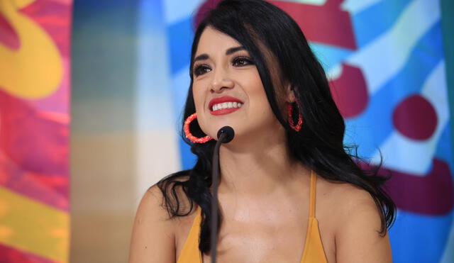 Katy Jara es cantante, actriz y conductora de televisión en TV Perú en Domingos de Fiesta. (Foto: Andina)