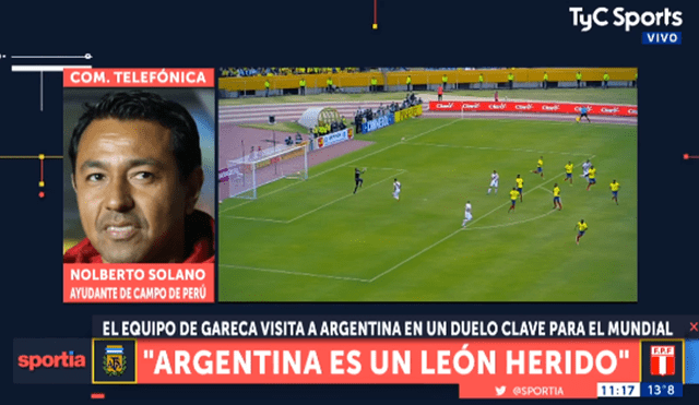 Solano revela a la prensa de Argentina la clave del éxito de la selección peruana [VIDEO]