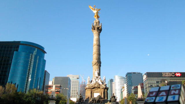 El Ángel de la Independencia. Foto: Pueblos de México.