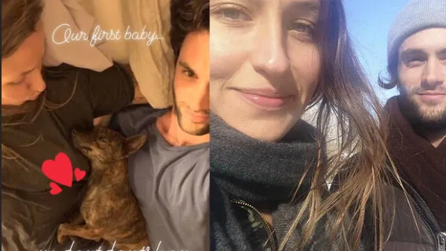 La esposa del actor de "You" anunció en Instagram se encuentra en la dulce espera, luego de sufrir pérdidas espontáneas. (Foto: Composición)