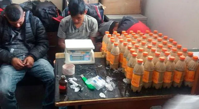 Abancay: agentes descubren más de 35 kilos de droga en tanque de combustible