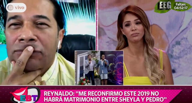 Reinaldo Dos Santos a Sheyla Rojas: "No tendrás matrimonio" [VIDEO]