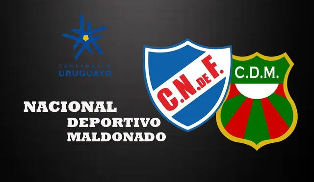 Nacional vs. Deportivo Maldonado se enfrentan en la fecha 15 del Torneo Apertura. Composición GLR