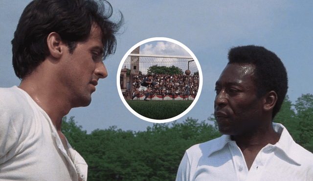 ¿Cómo llegaron a estar Pelé y Stallone juntos en una cancha de fútbol? Foto: composición de La República/Paramount Pictures