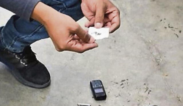 Incautan droga y celulares en penal de Cajamarca