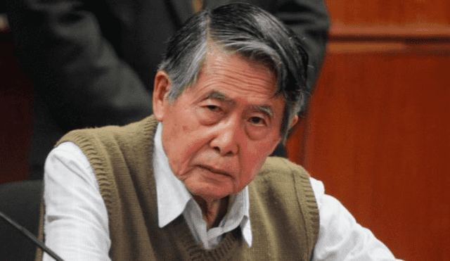 Alberto Fujimori fue internado en una clínica local