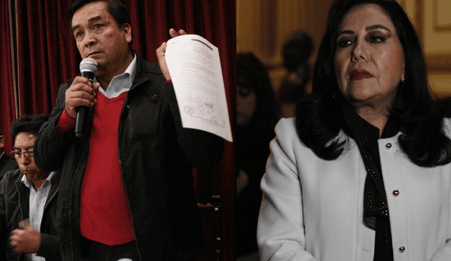 Gloria Montenegro pide que Benicio Ríos sea "apartado" de APP