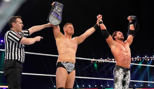 John Morrison & The Miz son los nuevos campeones en pareja de SmackDown. Foto: WWE