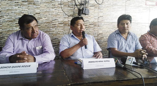 Alcaldes de Tacna inconformes con el uso de fondo minero