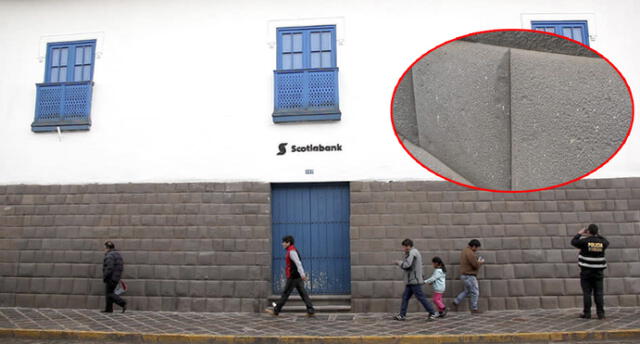Cusco: sancionarán a empresa por manchar muro inca con pintura