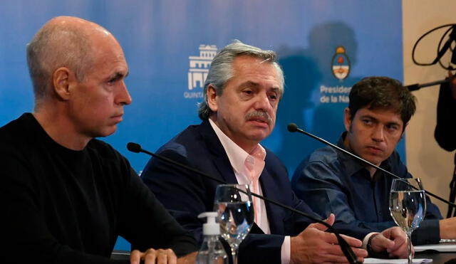 El presidente Alberto Fernández prefiere ver el fútbol a puertas cerradas que suspendido. Foto: Olé