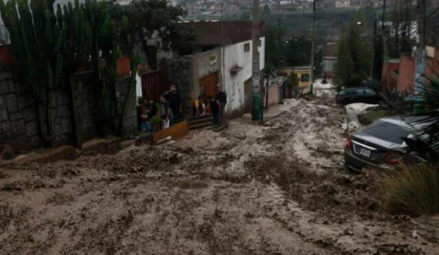 Santa Eulalia: pobladores afectados por el huaico esperan recibir apoyo de las autoridades | VIDEOS