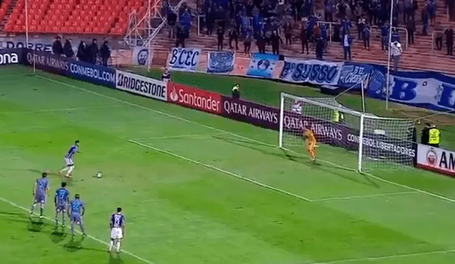 Cristal vs Godoy Cruz: espléndida intervención de Patricio Álvarez que evitó el 1-0 [VIDEO]
