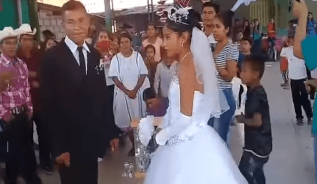 En YouTube, obligaron a casarse a mujer y sorprendió con su reacción en el altar 