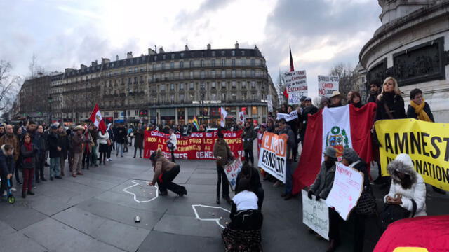Alberto Fujimori: peruanos en París marchan contra indulto humanitario [VIDEO]