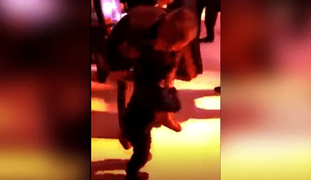 Vía Facebook: niño tiene una agresiva acción cuando le quitaron su pareja de baile [VIDEO]