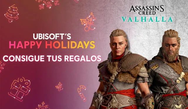 Consigue un nuevo atuendo para Eivor de Assassin's Creed Valhalla y reclama tres juegos gratis hasta el 20 de diciembre. Foto: Ubisoft